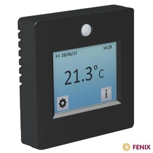 Termostat TFT-2 čierny